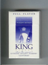 King StreetFull Flavor cigarettes hard box