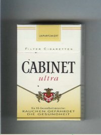 Cabinet Ultra cigarettes