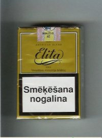 Elita American Blend Gold cigarettes soft box
