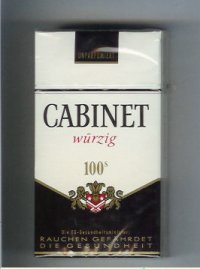Cabinet Wurzig 100s cigarettes