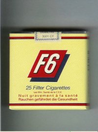 F6 25 Filter Cigarettes soft box