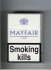Mayfair Fine cigarettes hard box