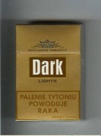 Dark Lights cigarettes hard box