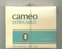 Cameo Menthol Extra Mild cigarettes
