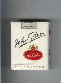 John Silver white cigarettes soft box