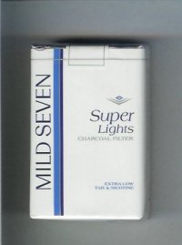 Mild Seven Super Lights cigarettes soft box