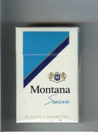 Montana Suave Cigarettes hard box