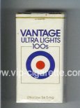 Vantage Ultra Lights 100s Cigarettes soft box Vantage Ultra Lights 100s Cigarettes soft box