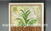 Virginia cigarettes wide flat hard box