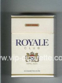 Royale Club King Size cigarettes hard box