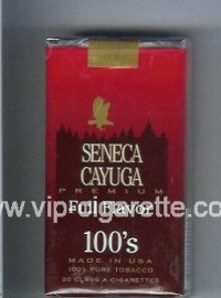 Seneca Cayuga Premium Full Flavor 100s cigarettes soft box