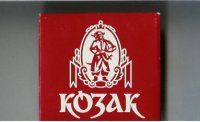 Kozak T cigarettes wide flat hard box