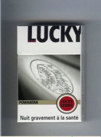 Lucky Strike Powhatan Filters cigarettes hard box