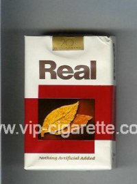 Real Nothing Artificial Added Filters cigarettes soft box
