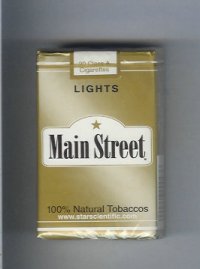Main Street Lights cigarettes soft box