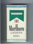Marlboro Lights Menthol 100s cigarettes soft box