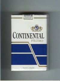 Continental filtro cigarettes