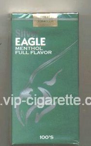 Silver Eagle Menthol Full Flavor 100s cigarettes soft box