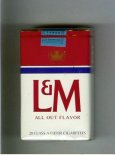 L&M All Out Flavor cigarettes soft box