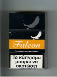 Falcon cigarettes hard box