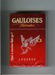 Gauloises Blondes Qui a Encore Fait Ca ' Legeres cigarettes hard box