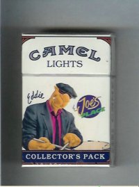 Camel Collectors Pack Joes Place Eddie Lights cigarettes hard box