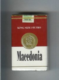 Macedonia King Size Filtro cigarettes soft box