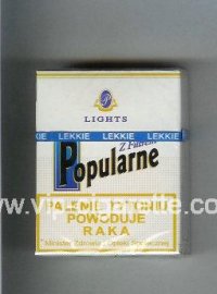 Popularne Lights Z Filtrem white cigarettes hard box
