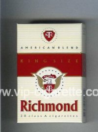 Richmond King Size American Blend cigarette hard box