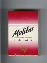 Malibu Full Flavor cigarettes hard box