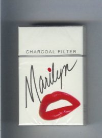 Marilyn Charcoal Filter cigarettes hard box