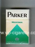 Parker Menthol cigarettes hard box