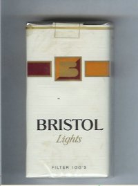 Bristol Lights 100s cigarettes USA