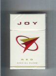 Joy Red Special Blend white and red cigarettes hard box