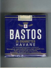 Bastos Havane blue cigarettes