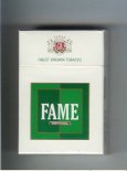 Fame Finest Virginia Tobacco Menthol Cigarettes hard box