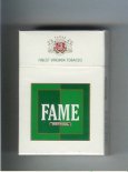 Fame Finest Virginia Tobacco Menthol Cigarettes hard box Fame Finest Virginia Tobacco Menthol Cigarettes hard box