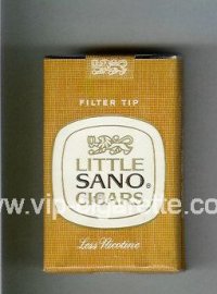 Sano Little Cigars Less Nicotine cigarettes soft box