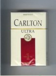 Carlton Filter Ultra cigarettes Ultra Tar 1 mg hard box Carlton Filter Ultra cigarettes Ultra Tar 1 mg hard box