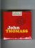 John Thomass red 25s cigarettes soft box