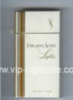 Virginia Slims Lights 100s Filter cigarettes hard box