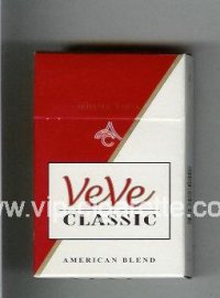 Veve Classic American Blend Cigarettes hard box