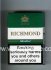 Richmond Menthol cigarettes hard box
