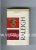 Raleigh Filter Kings cigarettes white and red and brown soft box