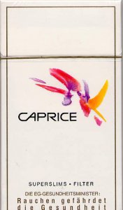 Caprice Superslims cigarettes filter