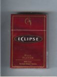 Eclipse Full Flavor cigarettes hard box