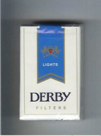 Derby Lights cigarettes soft box