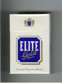 Elite Gold Cigarettes hard box