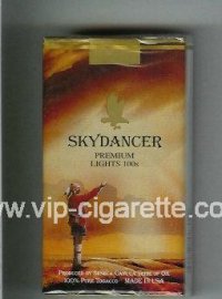 Skydancer Premium Lights 100s cigarettes soft box