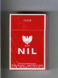 Nil Filter red cigarettes hard box